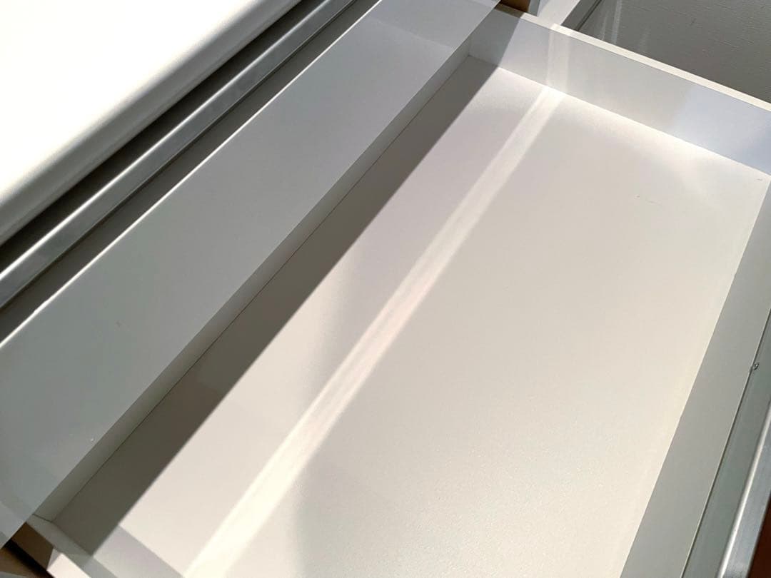 ニトリ キッチンカウンター(レジューム 120-2QL-R WH)