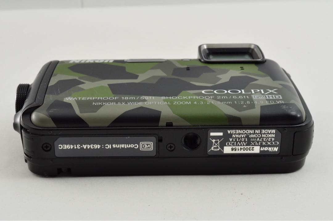 Nikon COOLPIX AW120 迷彩 防水 デジタルカメラ