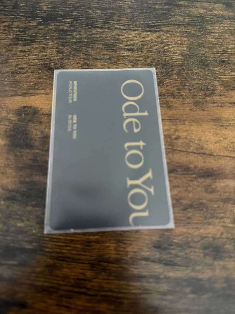 SEVENTEEN Ode to You DVD ジョンハン トレカ　セブチ