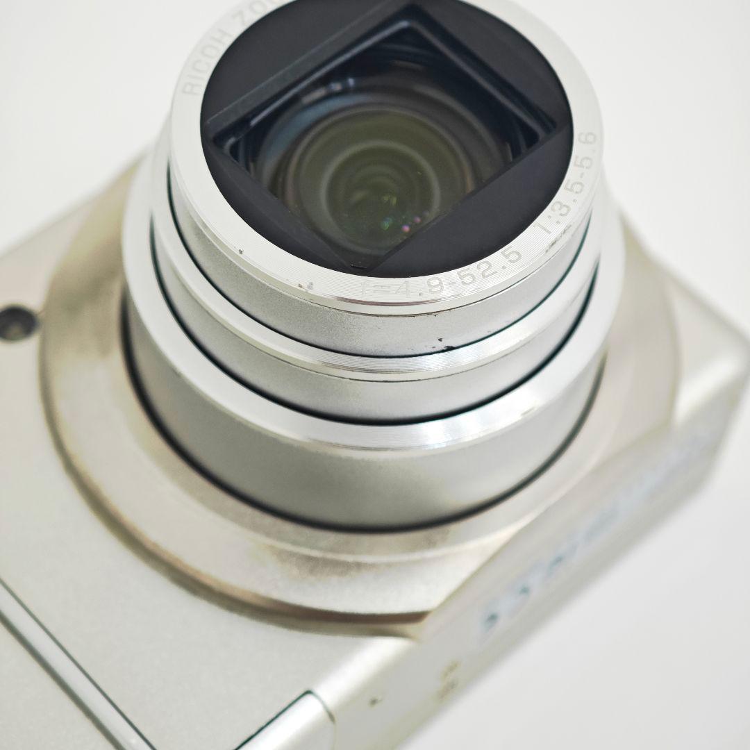 【中古】RICOH リコー CX4 シャンパンシルバー