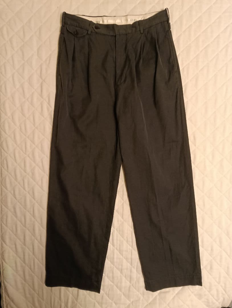 パンツ A.PRESSE Type.2 MelangeGabardineTrousers
