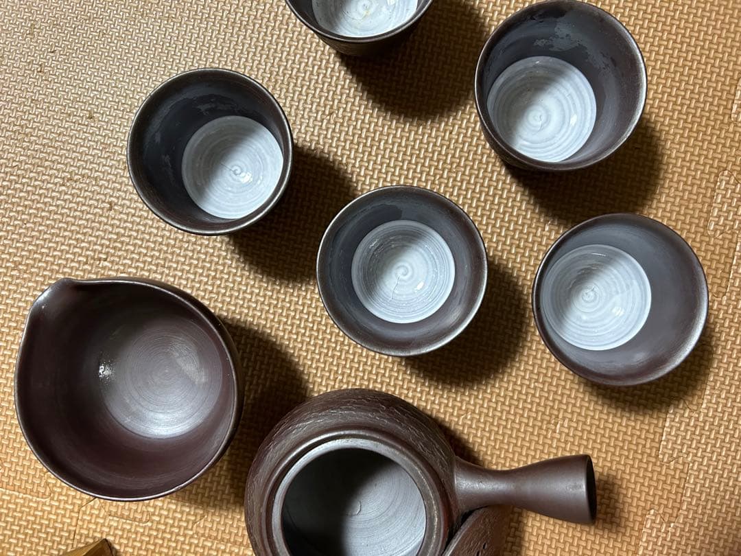 萬古焼　急須他セット