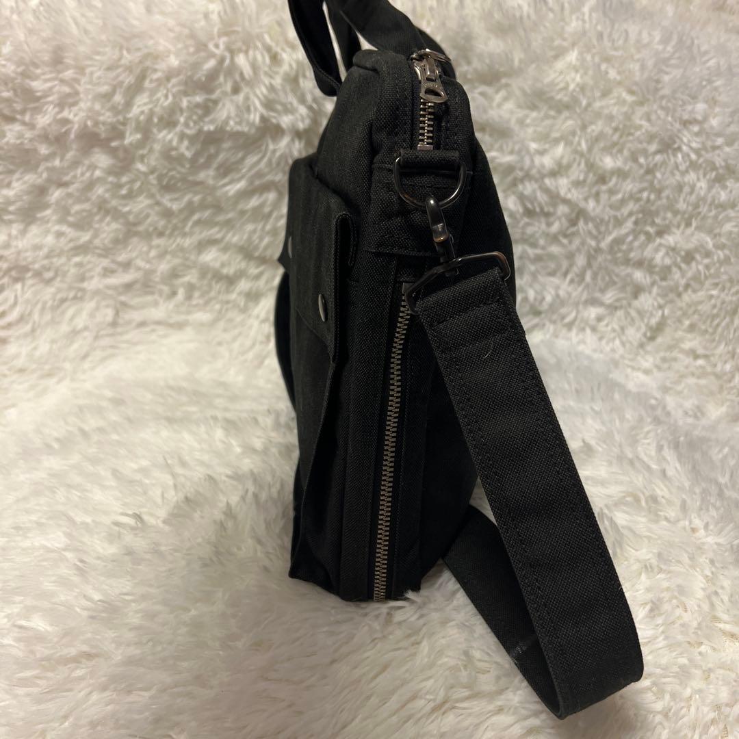 【美品】PORTER 2wayブラック ビジネスバッグ　ポーター　吉田カバン