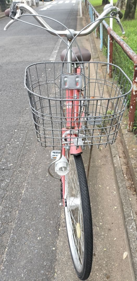 最終お値引き♥【直接お取引限定】26インチ オートライト・ギヤ付自転車