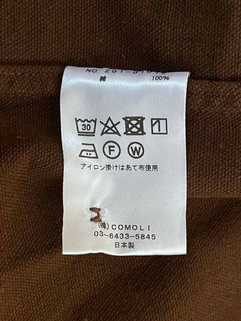 ジャケット・アウター 24ss comoli cotton duck hunting jacket