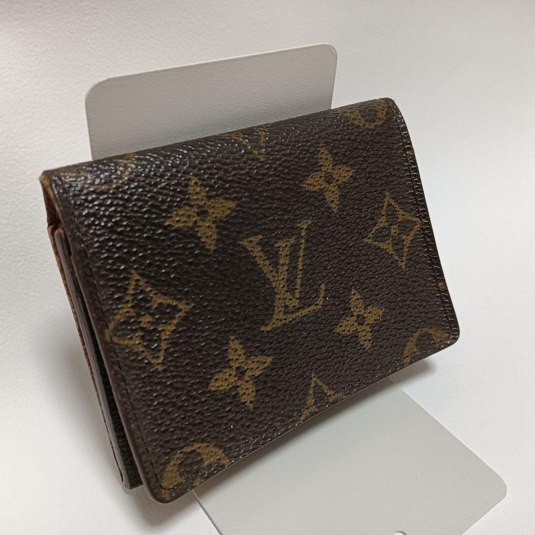 ルイヴィトン アンヴェロップ カルトドゥヴィジット 名刺入れモノグラム