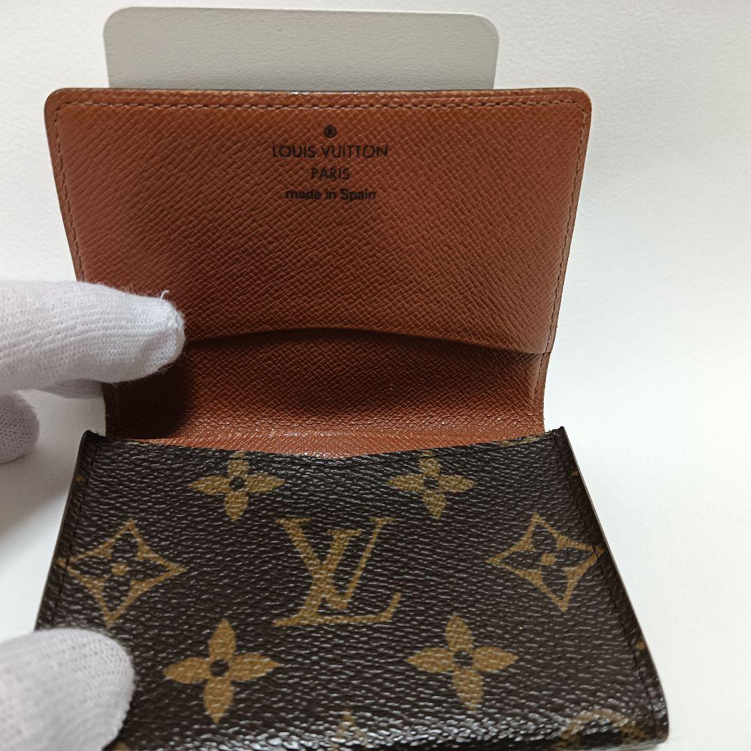 ルイヴィトン アンヴェロップ カルトドゥヴィジット 名刺入れモノグラム