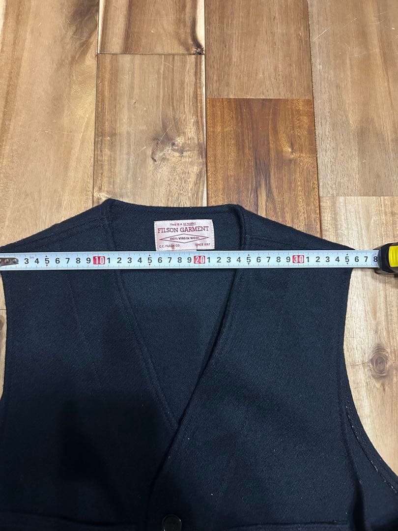C.C. Filson 100%ヴァージンウール ベスト 38
