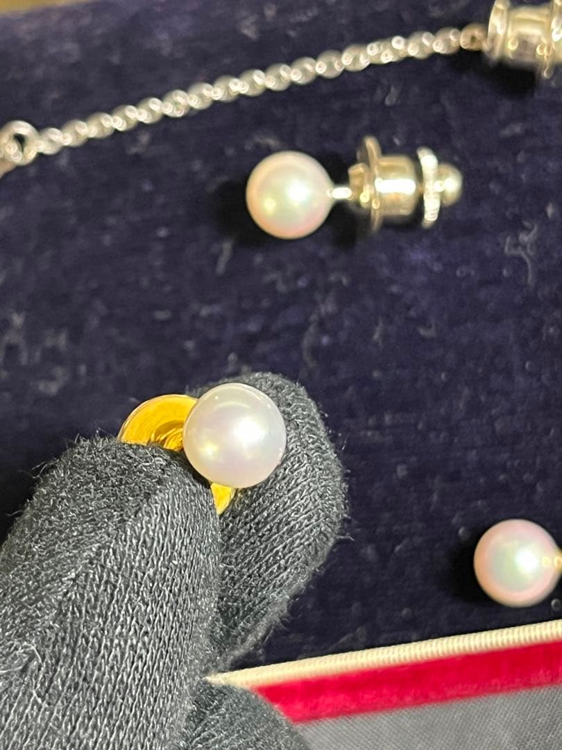 ミキモト タイタック ラペルピン 4個セット