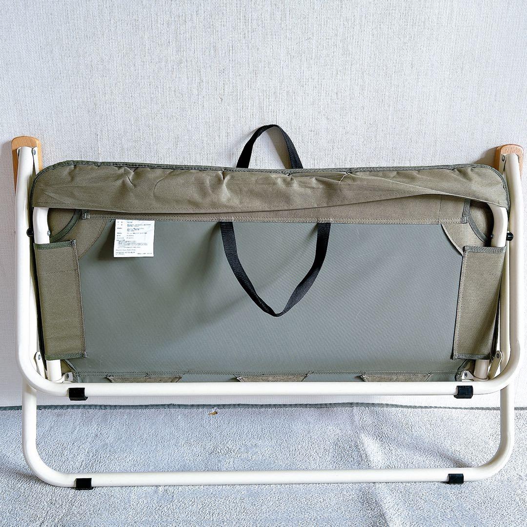 DOD 廃盤カラー グッドラックソファ アウトドアベンチ カーキ×ベージュ