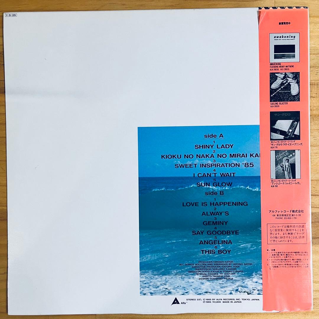 佐藤博　HIROSHI SATOH THIS BOY LP