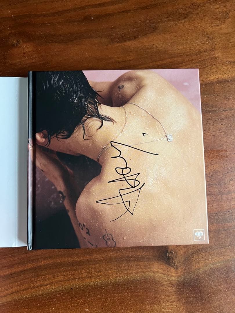 One Direction ワンダイレクション　ハリー サイン　アルバム