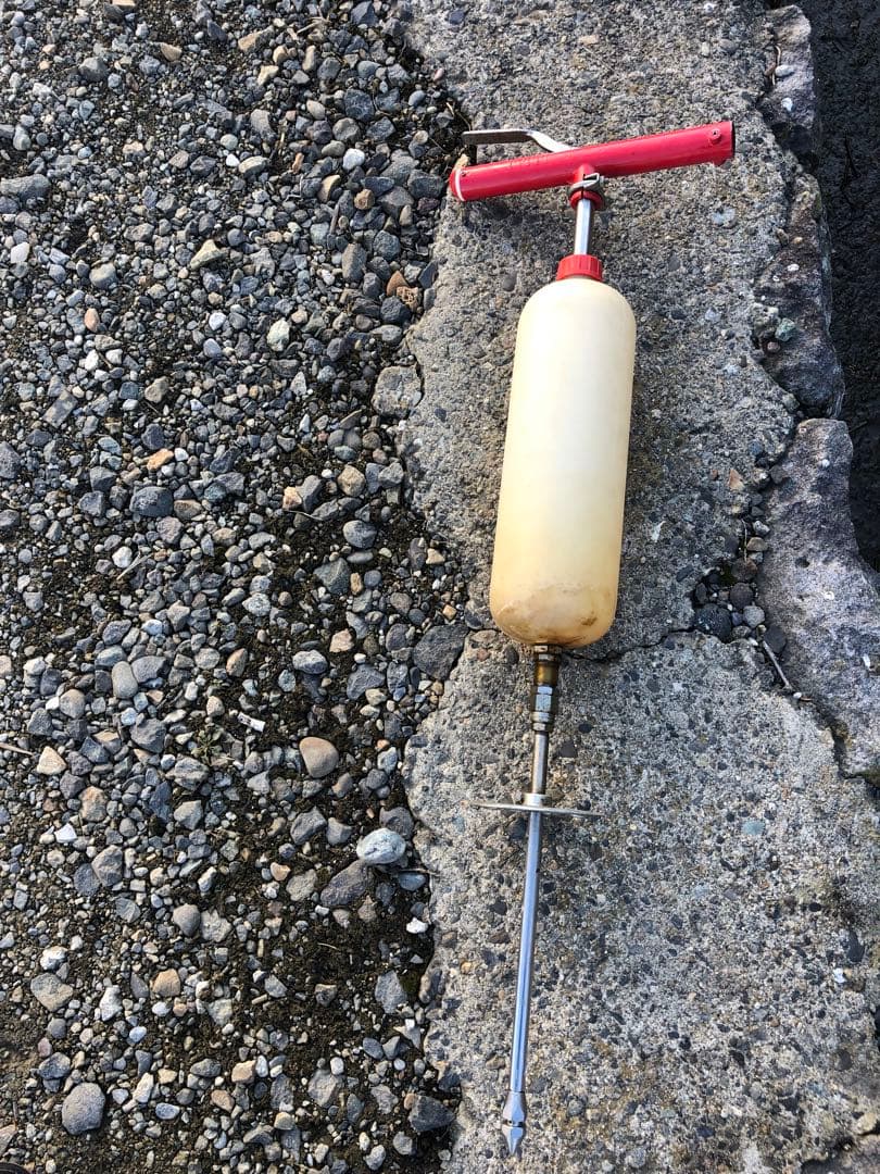 土壌消毒器　土壌改良 薬剤 注入 手動(B34)