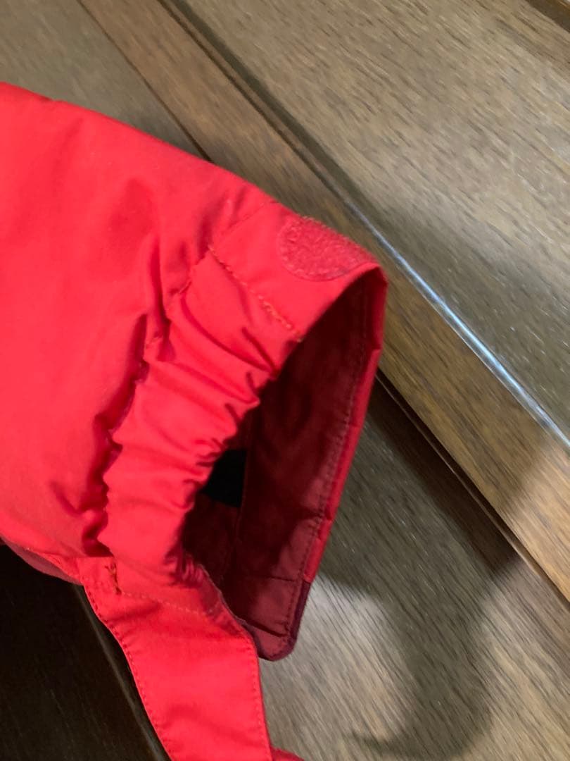 mont-bell 子供用ジャンプスーツ スノーウェア100 赤