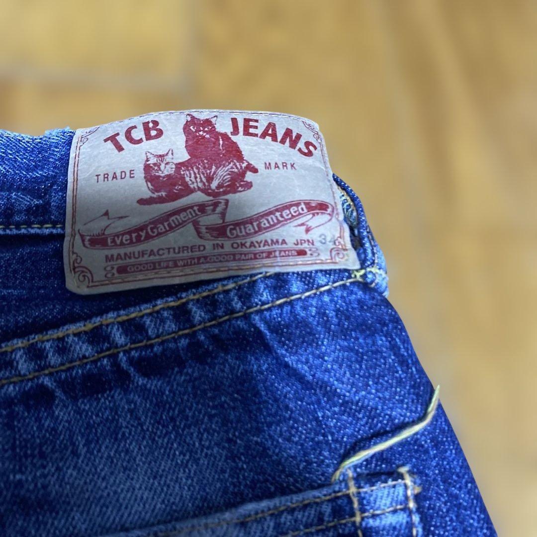 TCB JEANS 50's W34 TCBジーンズ