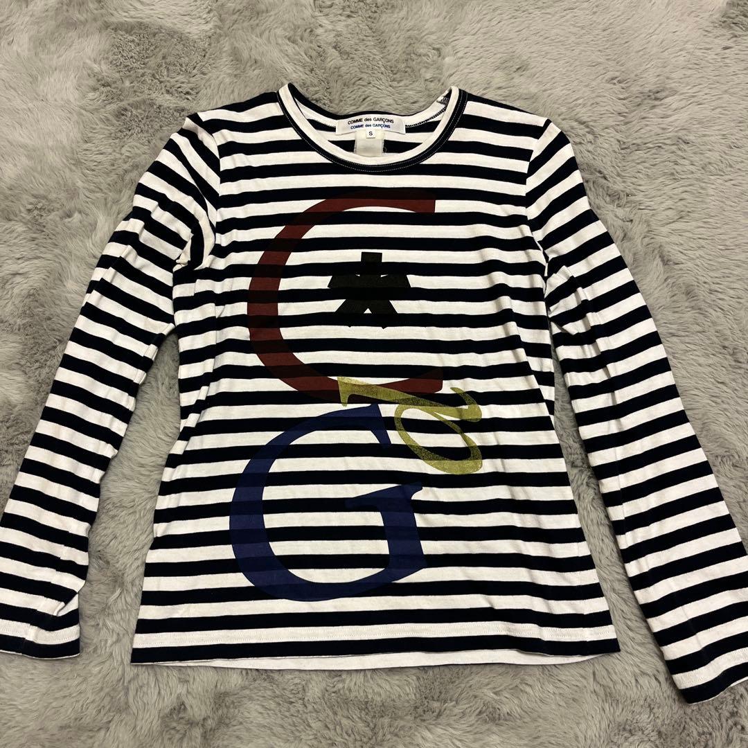 COMME des GARCONS ボーダー カットソー archive