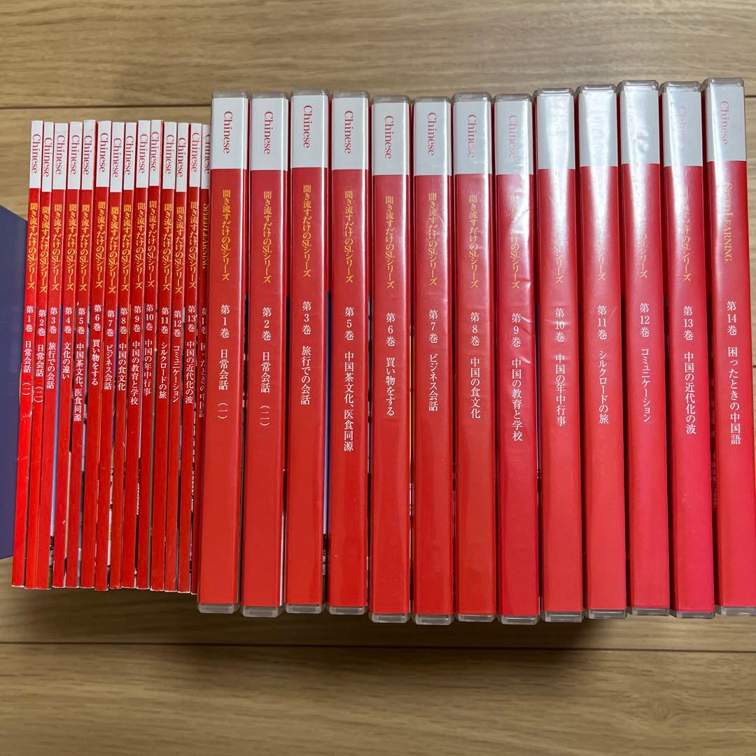 【聞き流すだけ】中国語版　スピードラーニング　全14巻　おまけ付き