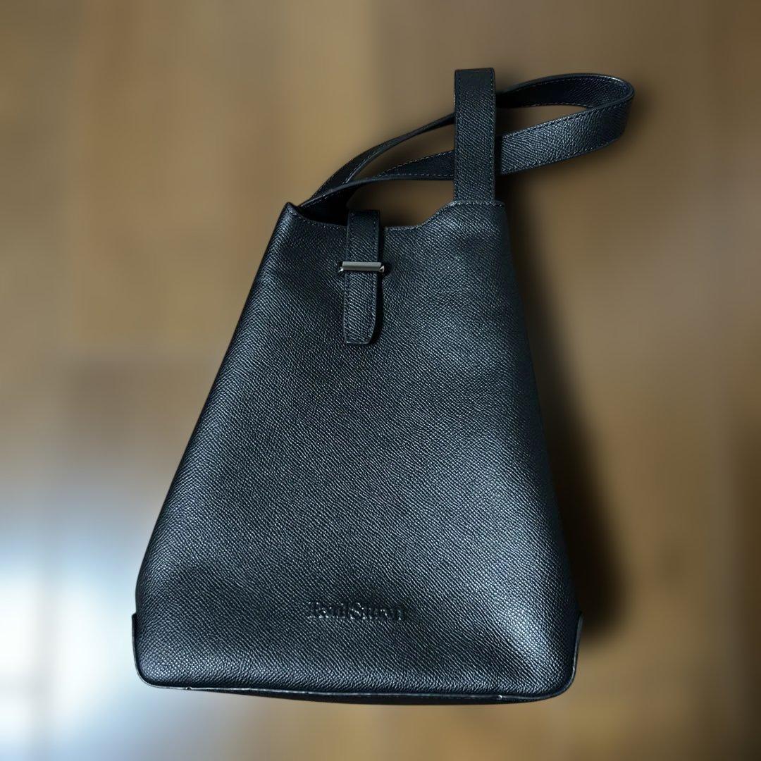 ★美品★Paul Stuart★ポールスチュアート★レザーワンハンドルバッグ★