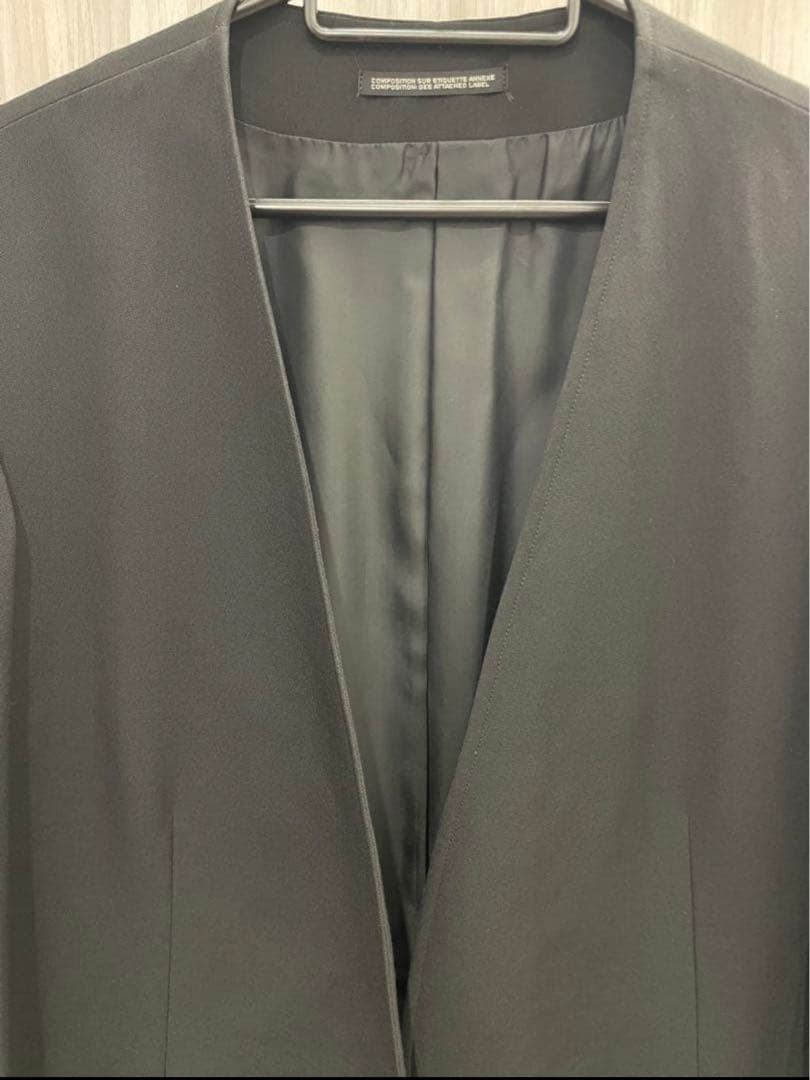 yohjiyamamoto ノーカラージャケット