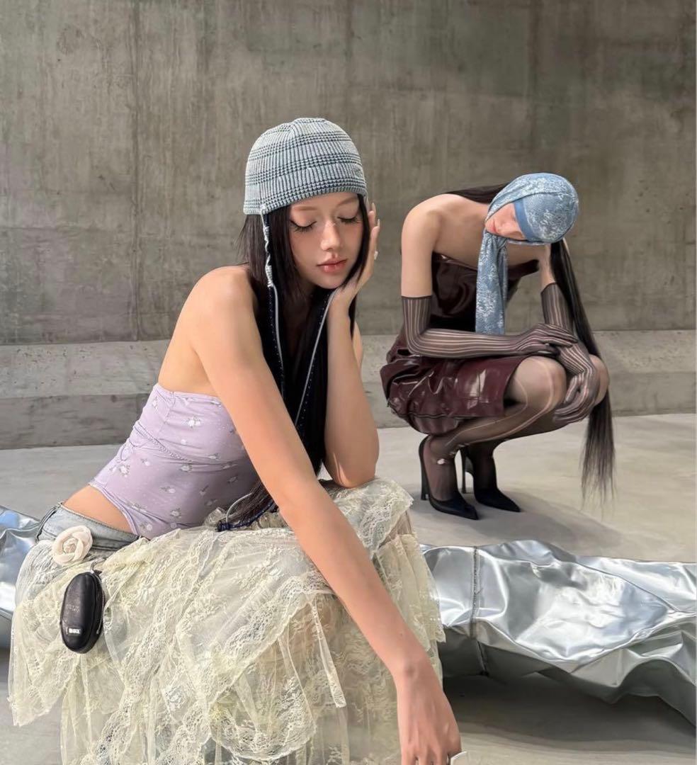 ATiiSSU 美品 25SS beanies ビーニー falcon