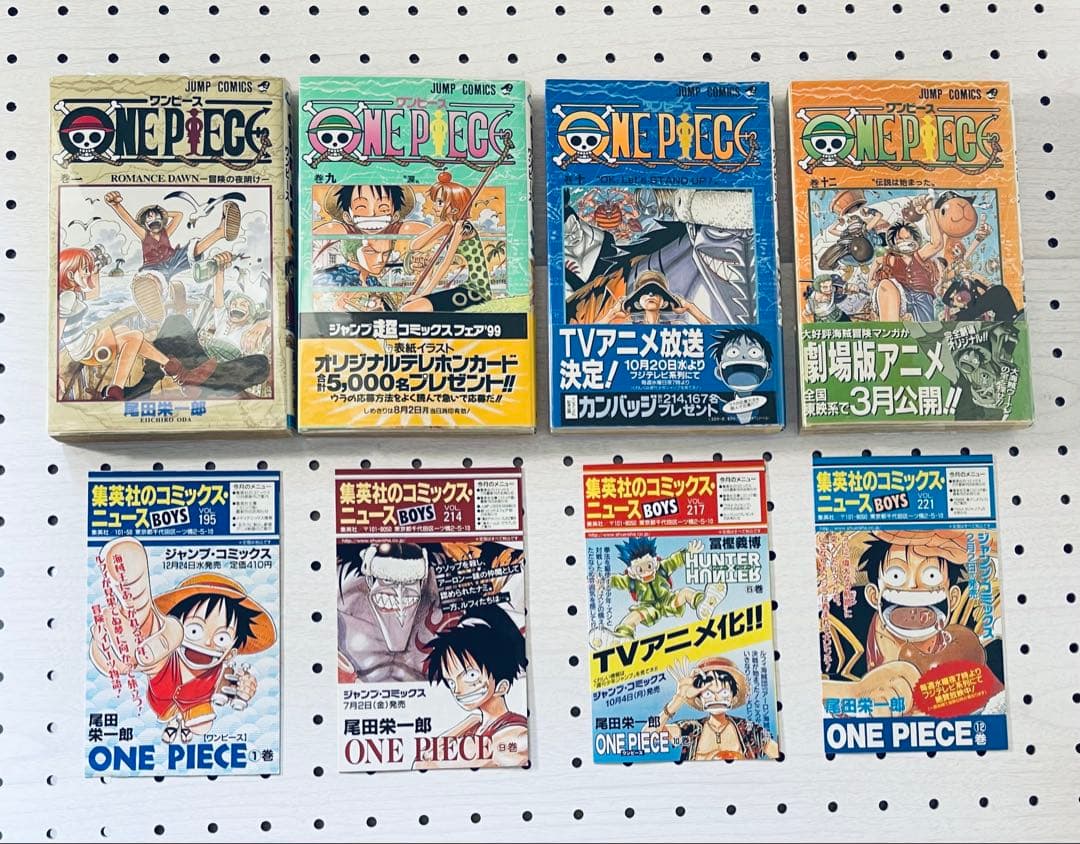 ワンピース　全巻 初版　帯☆チラシ全巻 + おまけ