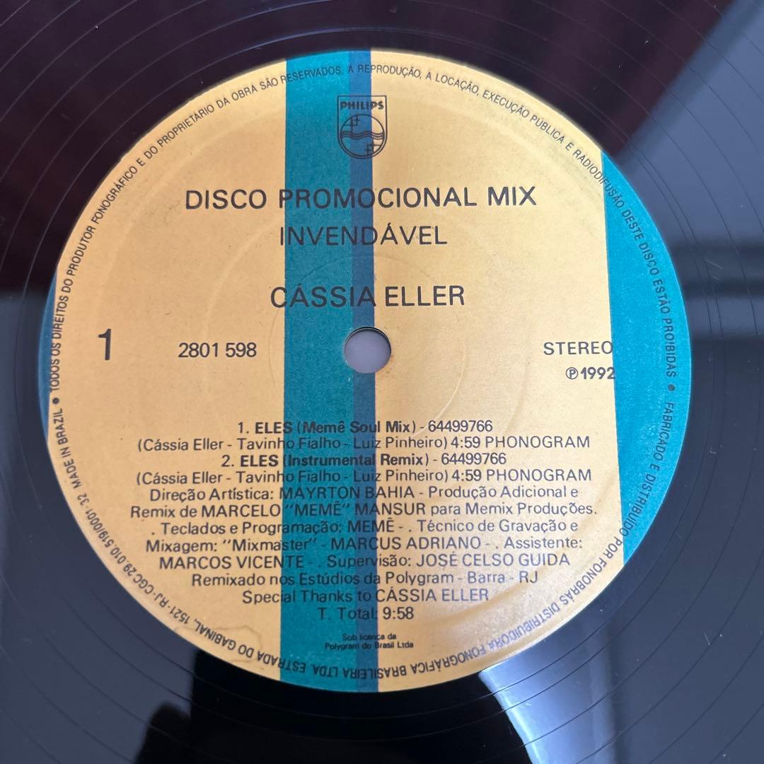 Cassia Eller eles ブラジル12インチ