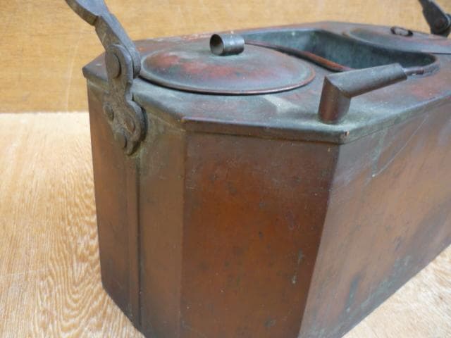 燗銅壷　ドーコ　希少品・時代物　八角型