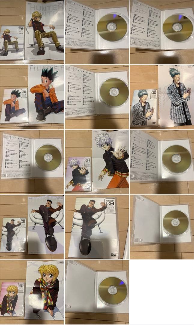 HUNTER×HUNTER 旧 DVD 2〜7 ポスター付き　まとめうり