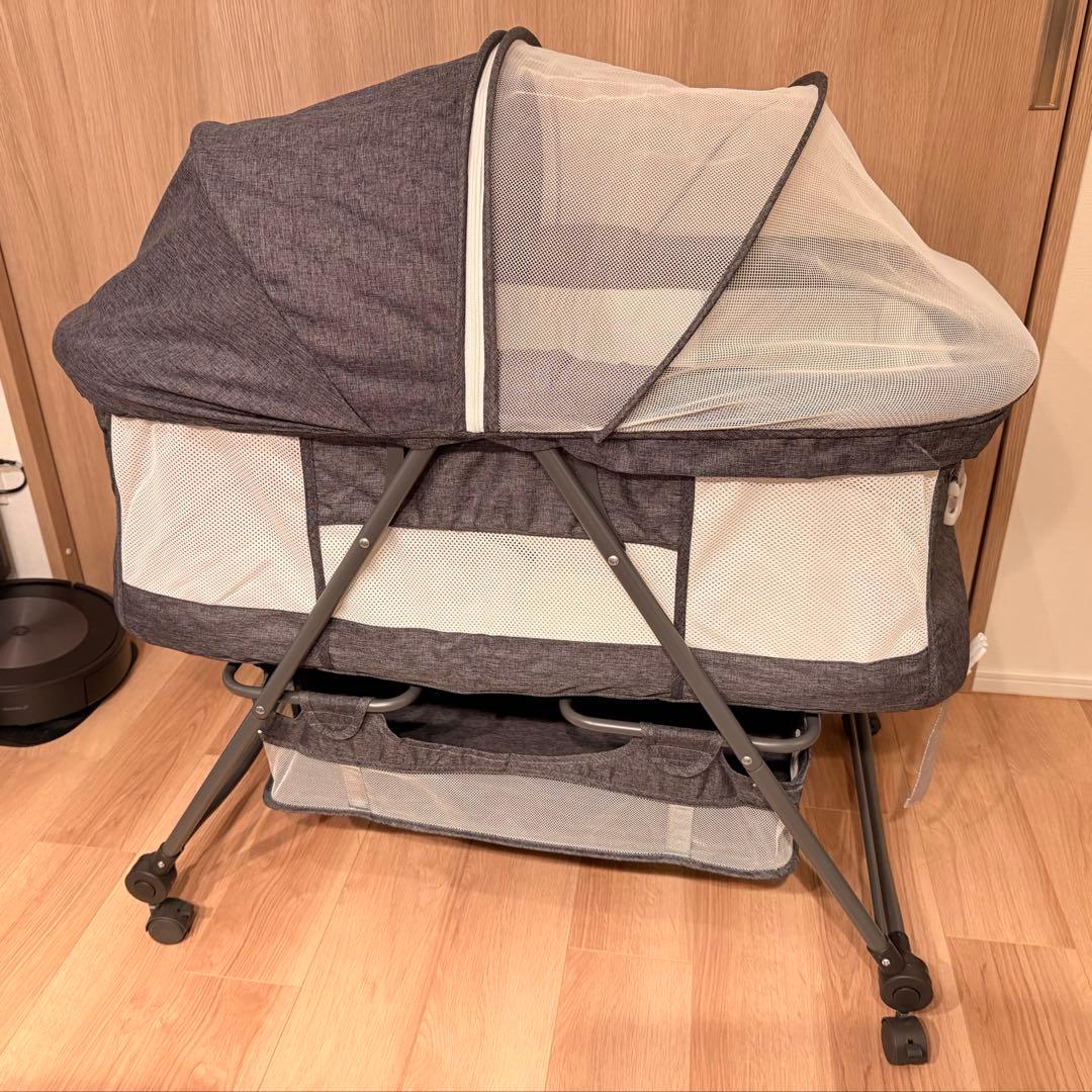 折りたたみベビーベッド　未使用　再出品