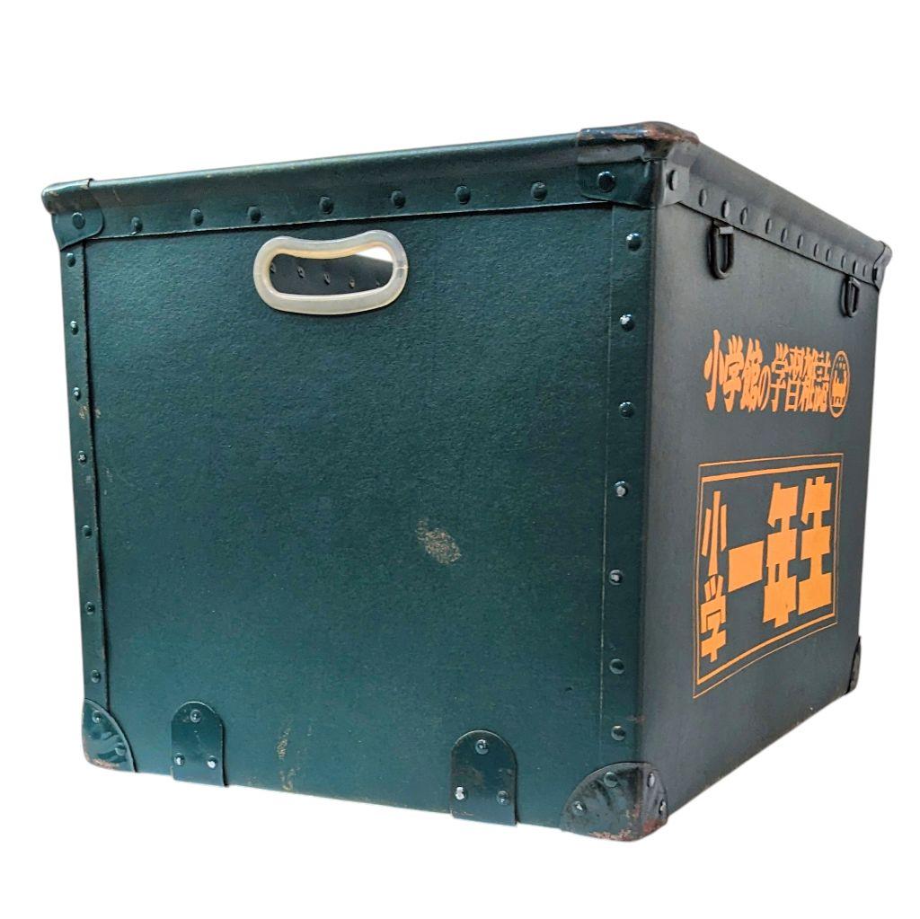 ボテ箱　レトロ　ボックス　小学館　小学一年生　ジャポニカ　アンティーク