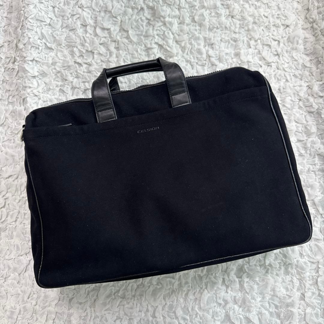 希少　トヨタ　セルシオ　大きめビジネスバッグ　ショルダーバッグ　スエード