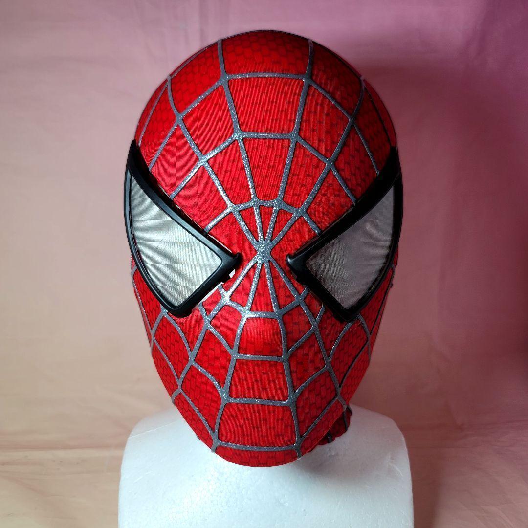 【スパイダーマン】新品 トビーマグワイア レッド シェルマスク サムライミ版