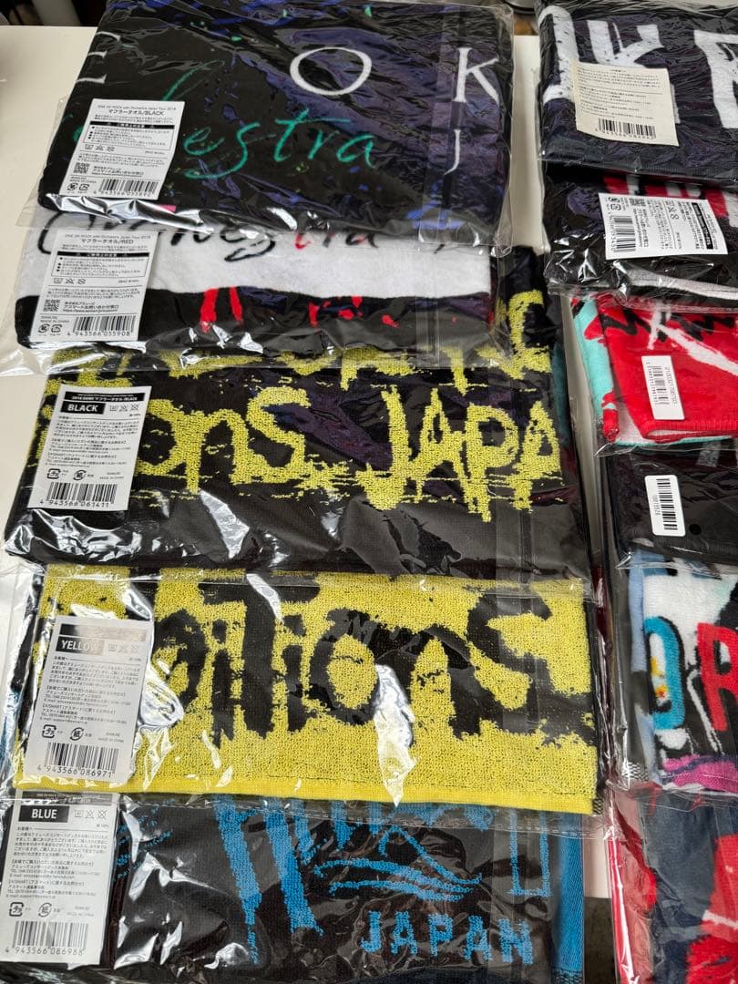 ワンオクロックライブマフラータオル １１枚セット