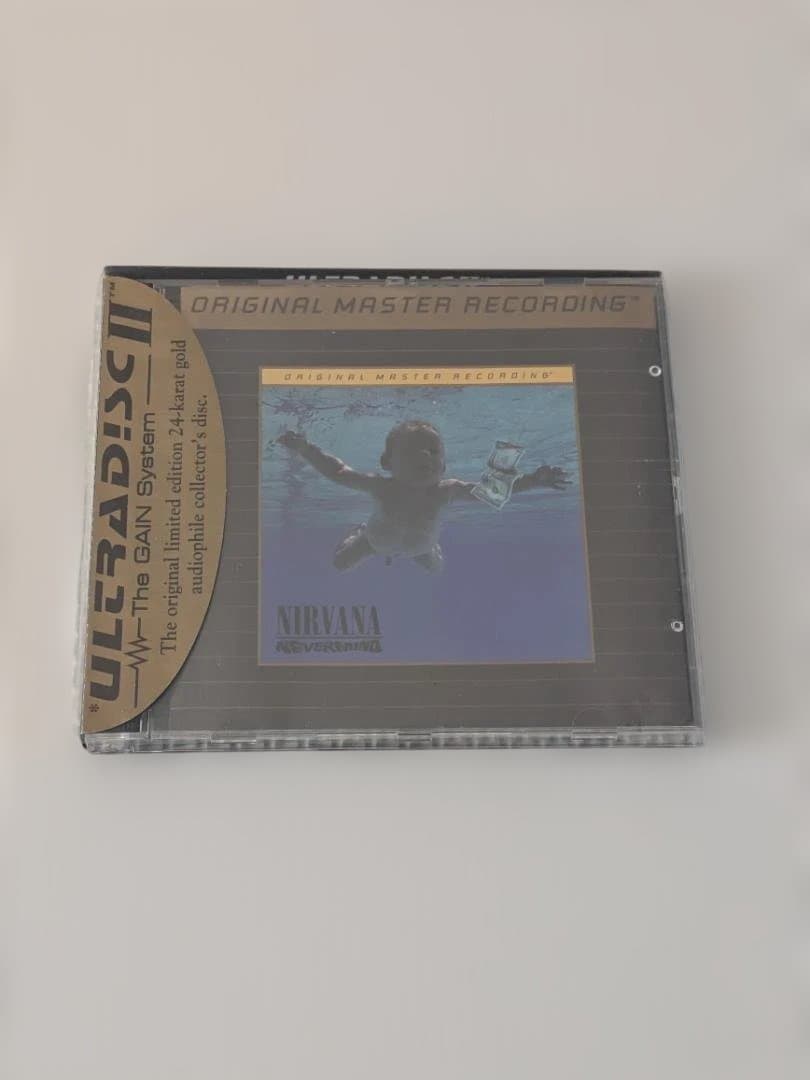 Nirvana NEVERMIND ULTRADISC 24K Gold 限定版
