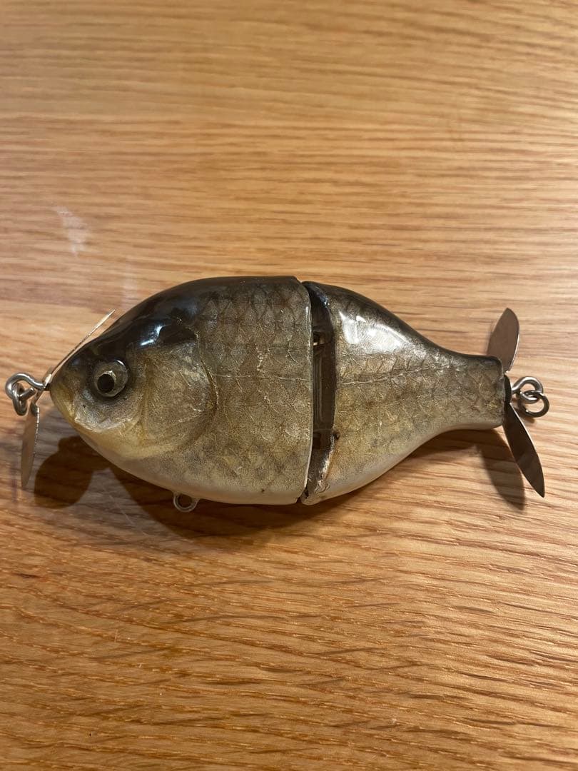 ※早い者勝ち※ブッチギル剥製魚銀皮カスタム（フナ）　mpb ktw 痴虫ミッテル