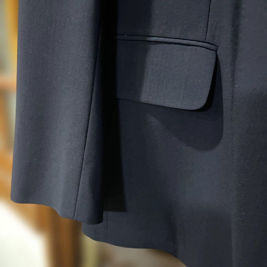 バーバリー　テーラードジャケット　金ボタン　紺色　上着　紺ブレ　L