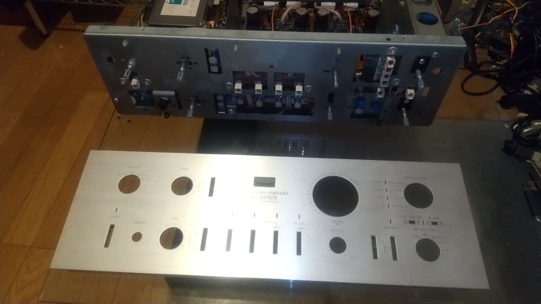 SANSUI AU-D707F ステレオプリメインアンプ メンテナンス施工済み