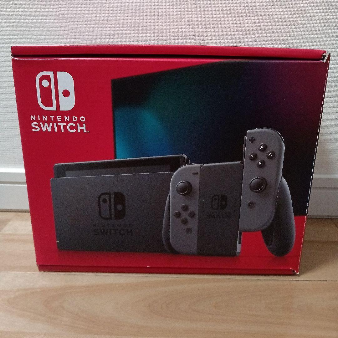 Nintendo Switch 本体 グレー　新パッケージ
