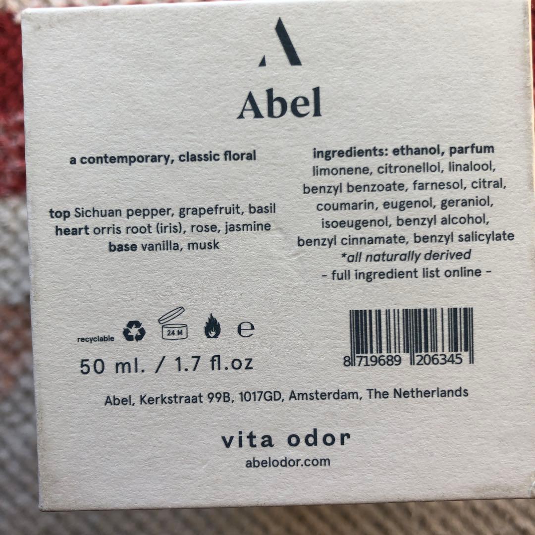 Abel アベル　PINK IRIS ピンクアイリス　50ml