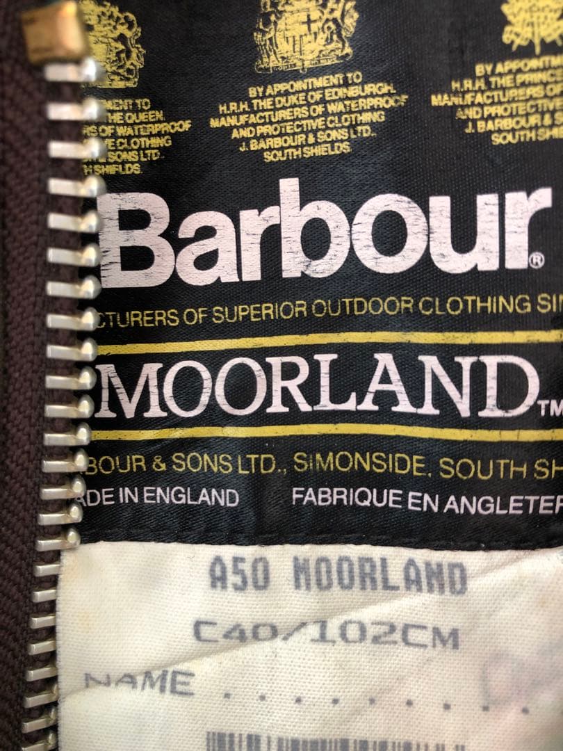 barbour moorland ミントコンディション　spey値下げ可
