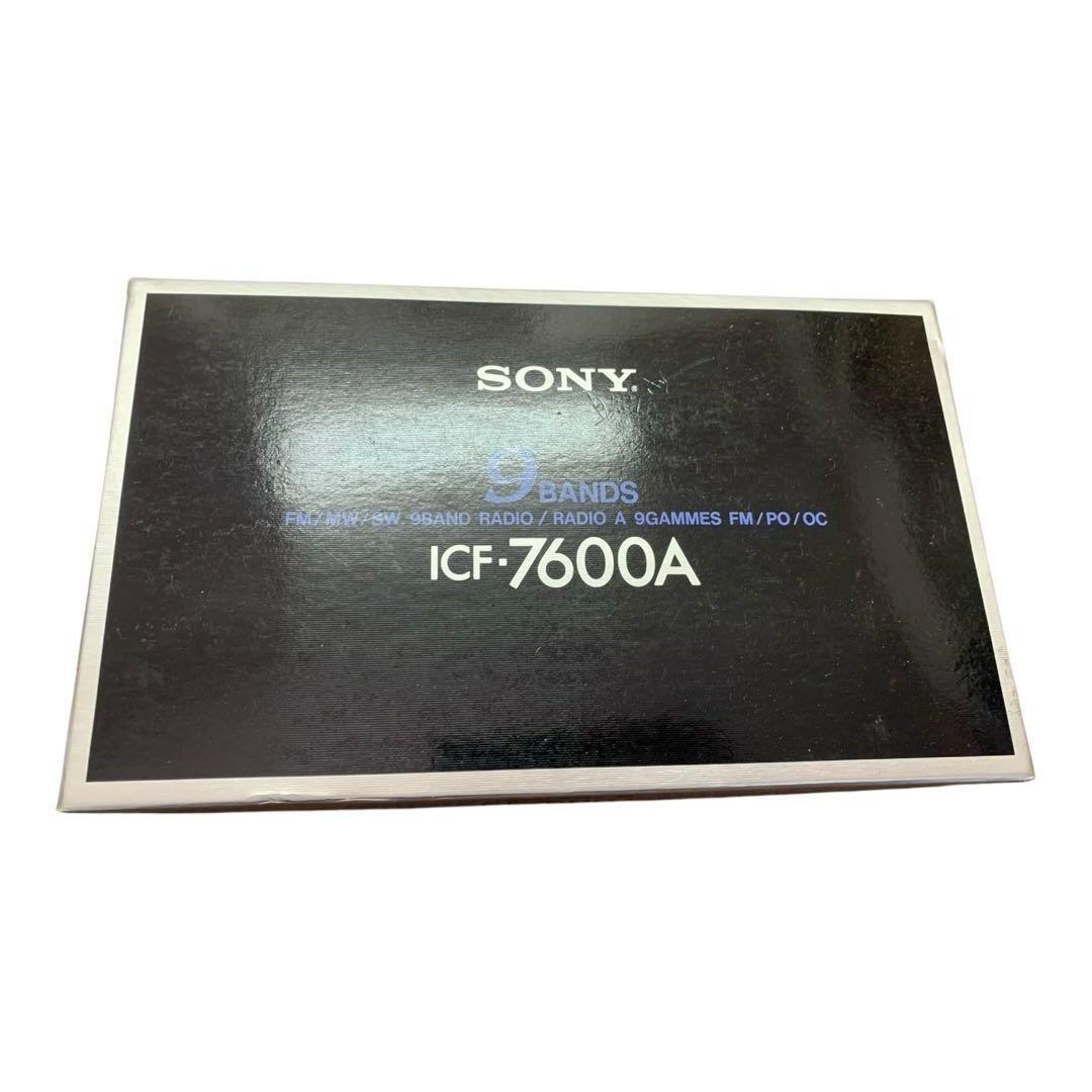 SONY トランジスタラジオ　ICF-7600A ジャンク品