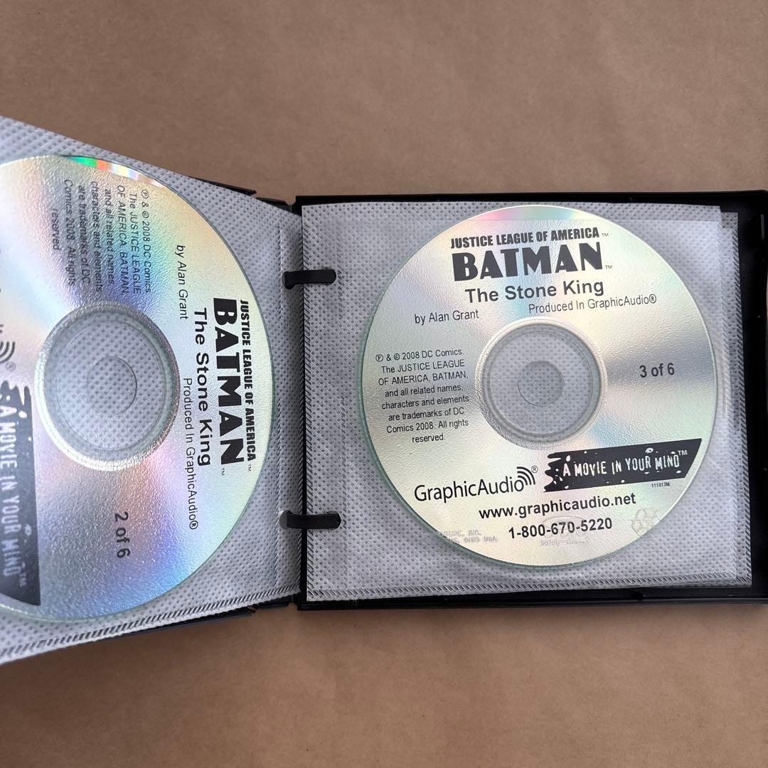 BATMAN: The Stone King 朗読CD6枚組