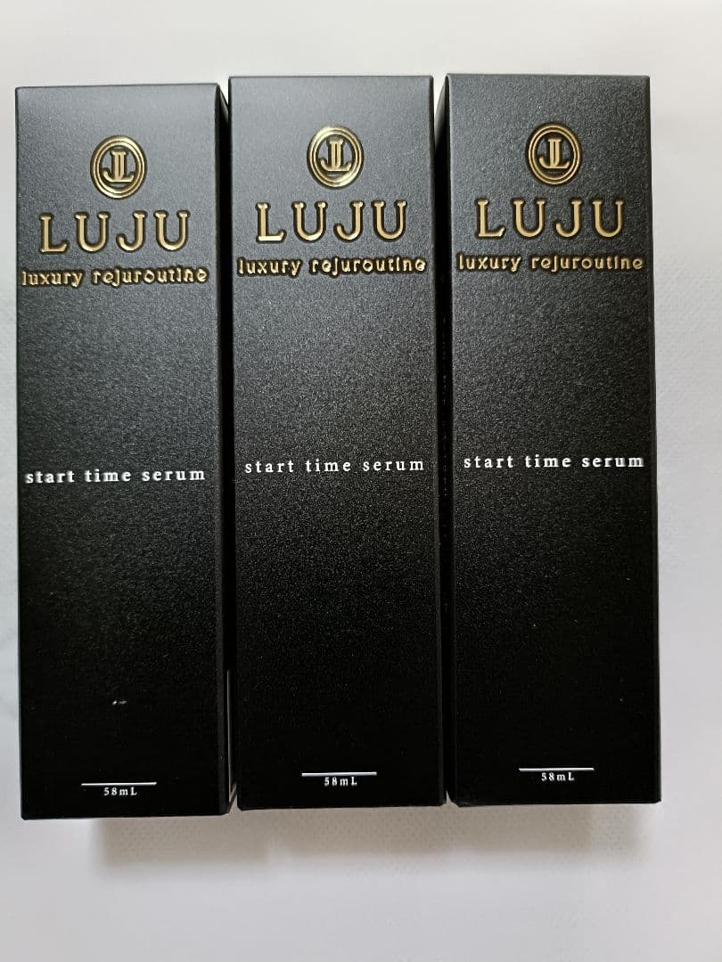 LUJU start time serum 58ml 3本セット
