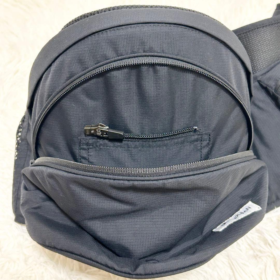 【極美品】ポルバン　アドバンス　ヒップシート　ブラック