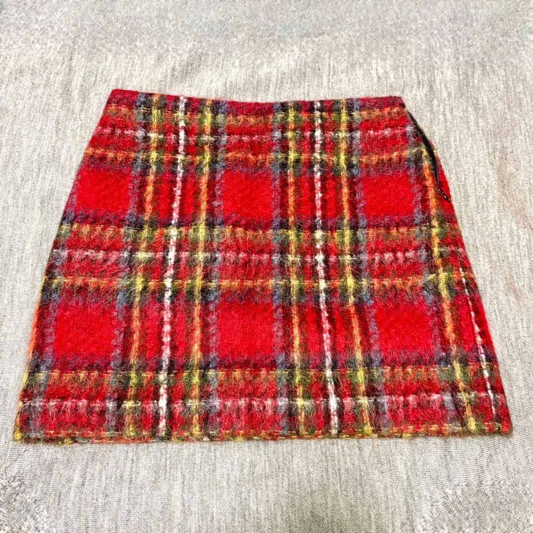 ラルフローレン チェック柄タイトスカート