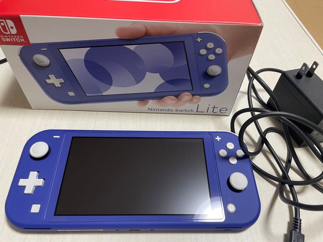 Nintendo Switch Lite 青色 本体 ACアダプター付き