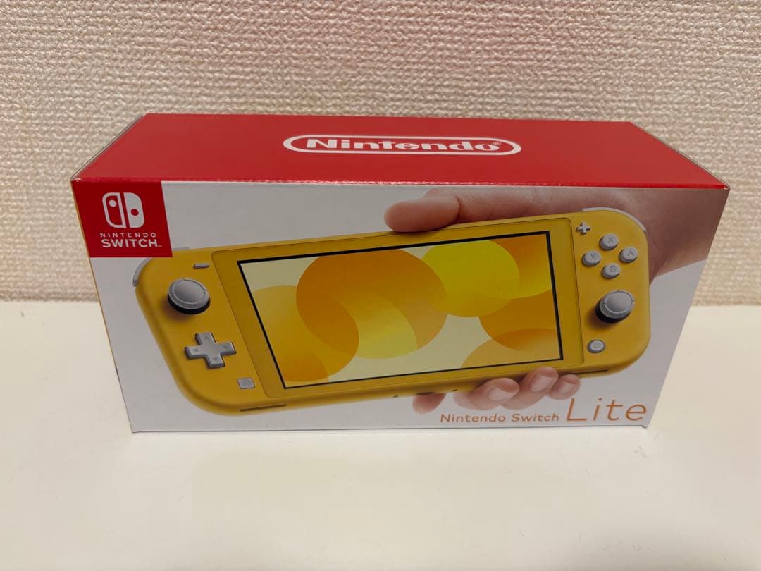 【新品】Switch lite スイッチライト　イエロー