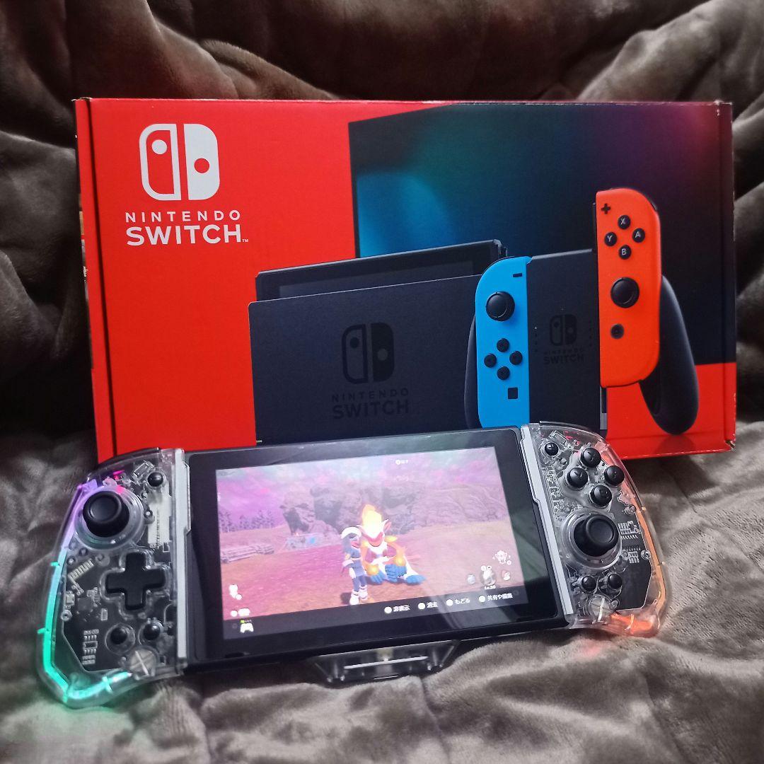 Nintendo Switch 本体 グリップコントローラー付き
