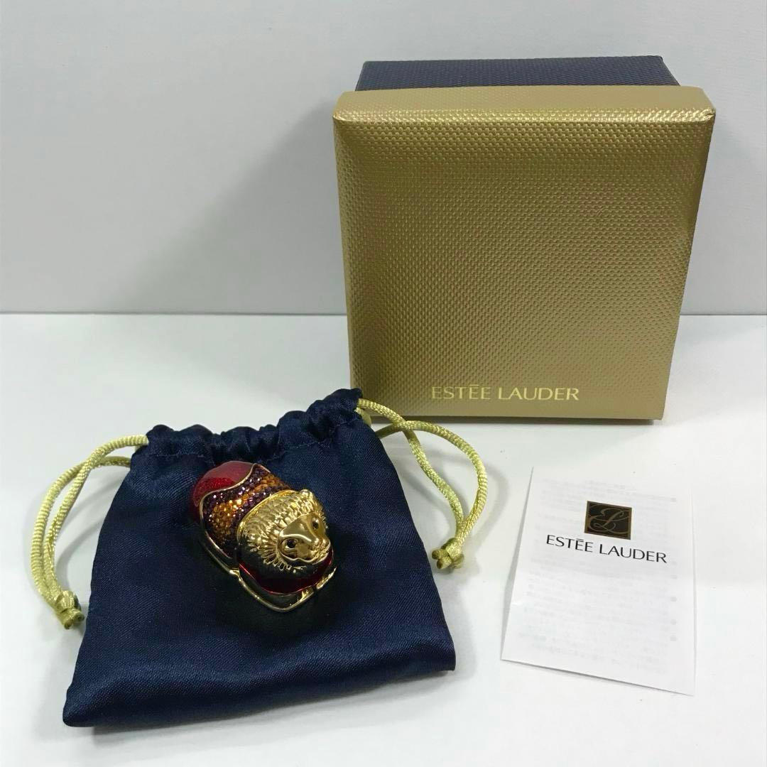 未使用 エスティーローダー 練り香水 ESTEELAUDER ライオン LION