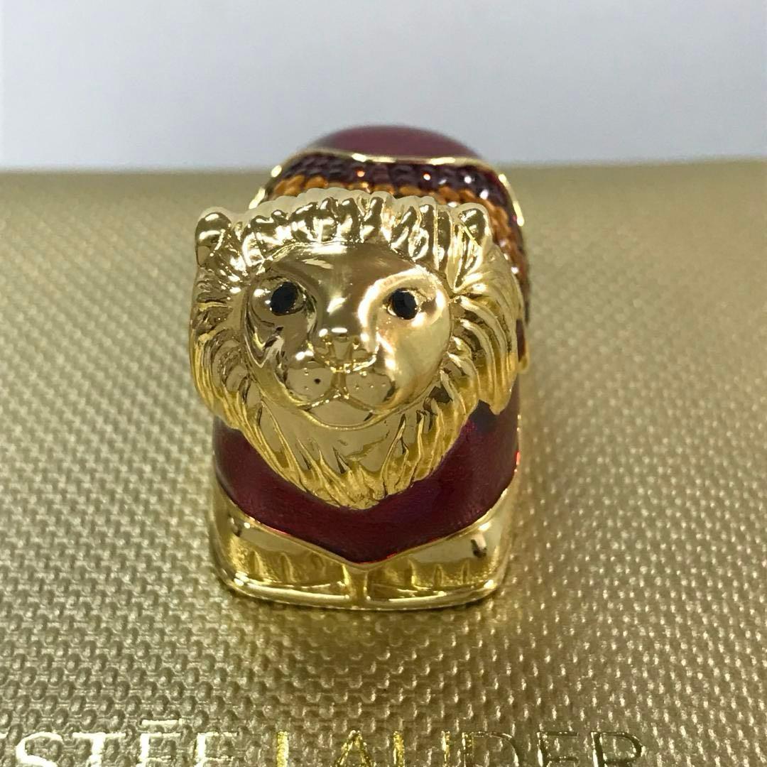 未使用 エスティーローダー 練り香水 ESTEELAUDER ライオン LION